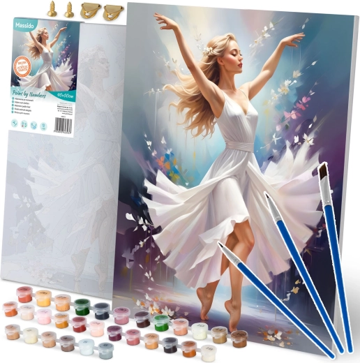 Obraz podle čísel 40x50 cm MASSIDO Tančící žena