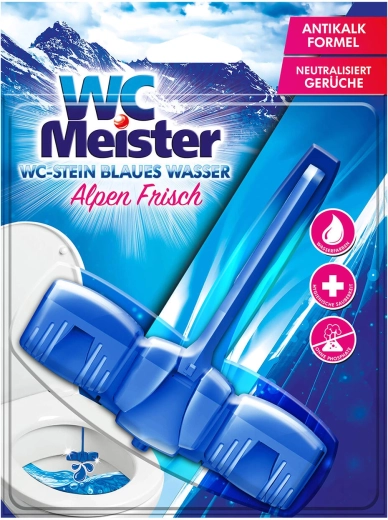 WC blok Meister 45 g Alpen Frisch barvící
