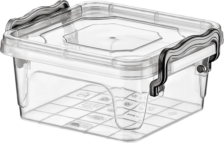 Čtvercový potravinový box MULTI BOX 0,35 l