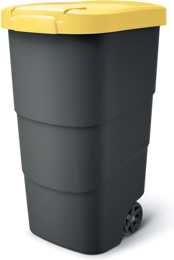 Zahradní nádoba na odpad s kolečky 110 l Wheeler