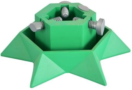 Plastový stojánek SPACE na vánoční stromek do 2,5 m, průměr 39 cm