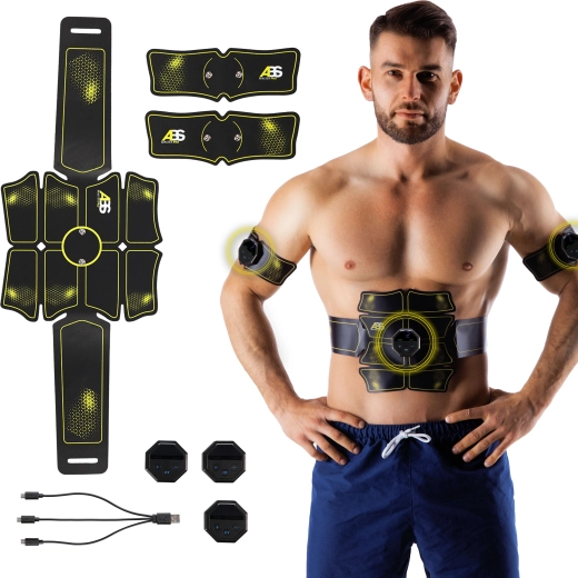EMS stimulátor svalů HMS ABS Master Pro Super