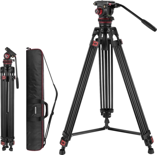 Videostativ Neewer TP75 s fluidní hlavou