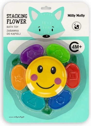 Vaničková hračka skládací květ MILLY MALLY