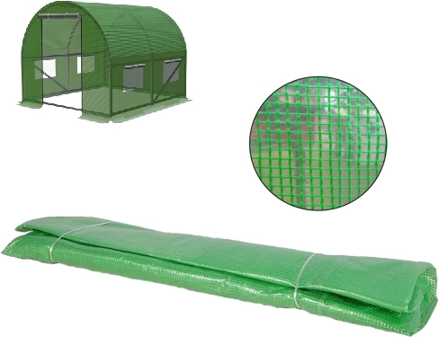 Zesílený kryt pro zahradní fóliovník 2 × 2 × 2 m, PE 140 g/m² s UV filtrem