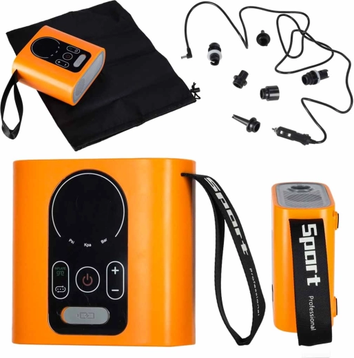 Automobilová elektrická pumpa na paddleboard SUP 22 PSI, 140 W, Auto‑Off