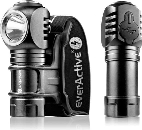 Nabíjecí čelovka a ruční svítilna EVERACTIVE FL-55R Dripple 500 lm