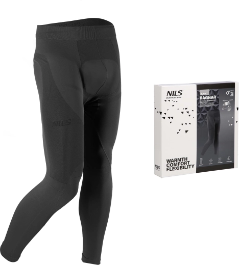 Pánské termoprádlo spodky NILS Ragnar černé
