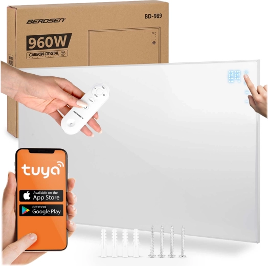 Infrapanel 960 W s Wi‑Fi a dálkovým ovládáním