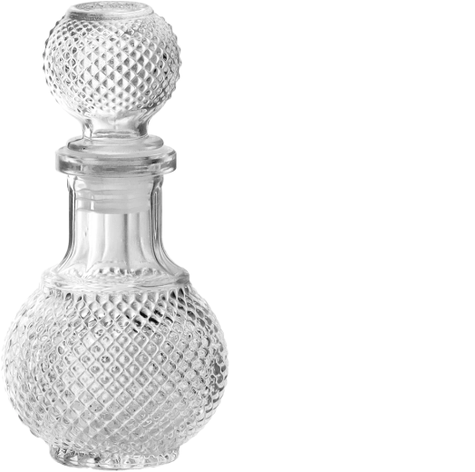 Skleněná karafa 260 ml se zátkou