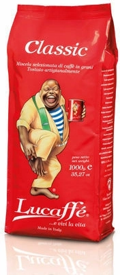 Lucaffé Classic zrnková káva 1 kg (80 % arabica, 20 % robusta)