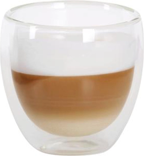 Skleněný cappuccino hrnek TORO z dvojitého borosilikátového skla 280 ml