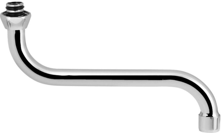 Výtokové ramínko 220 mm chrom