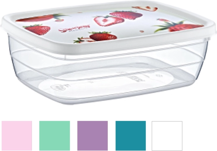 Obdélníková dóza Deco Trend 1,2 l