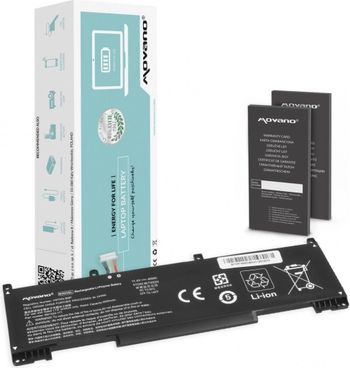 Baterie Movano RH03XL pro HP ProBook 440/445/450/630/640/650 G8–G10 (3550 mAh, 40 Wh)