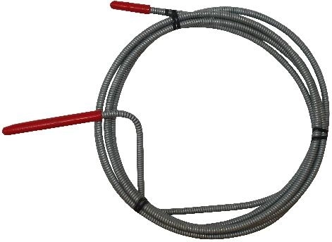 Čistič odpadů 5 m, průměr 8 mm – česká výroba