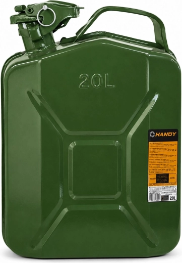 Ocelový kanystr na palivo 20 l