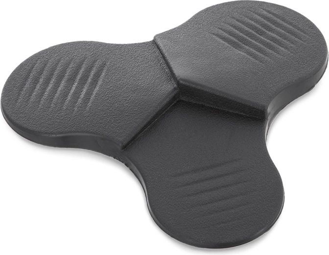 Šedý zarážecí klín na dveře 12 × 12 × 1,8 cm