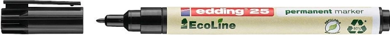 Permanentní popisovač Edding 25 EcoLine, černý