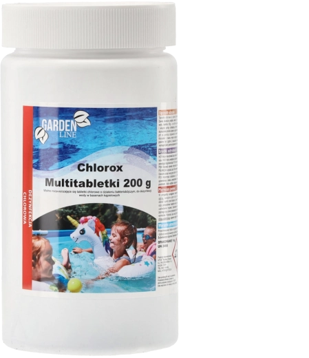 Chlorové multitablteky CHLOROX 200 g, balení 1 kg