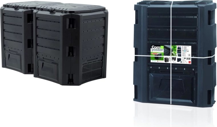 Kompostér Module Compogreen 800 l – černý