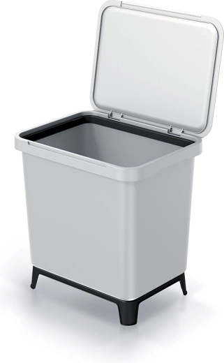 Odpadkový koš 29 l popelavý