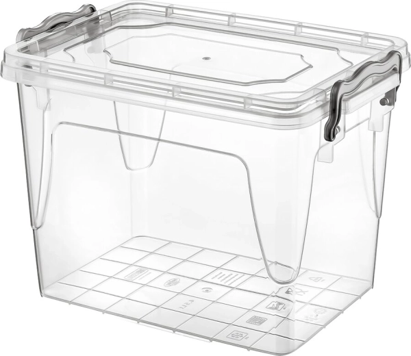 Plastový úložný box MULTI obdélníkový vysoký 4,5 l