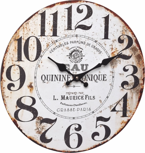 TFA Vintage quinine tonique analogové nástěnné hodiny v retro stylu