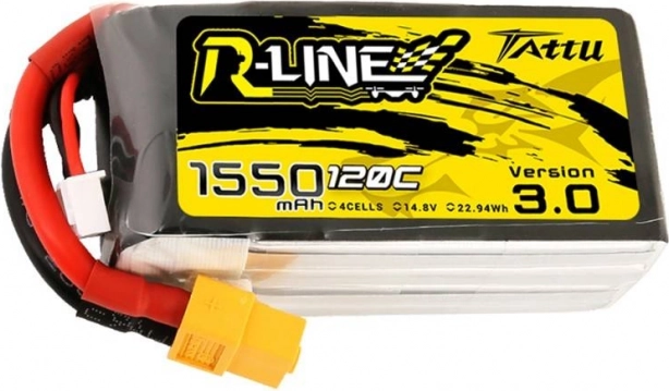 Baterie Tattu R-Line 1550mAh 4S 120C LiPo