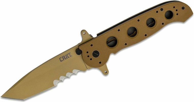 CRKT M16 Special Forces taktický zavírací nůž 9,8 cm, pískově hnědý, G10