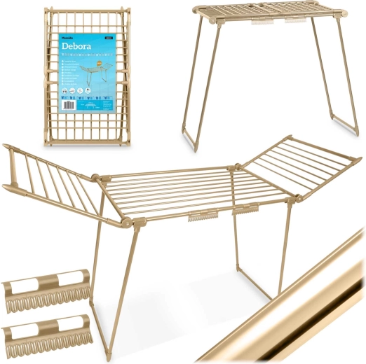 Rozkládací stojanová sušák na prádlo Massido Debora Gold 19 m