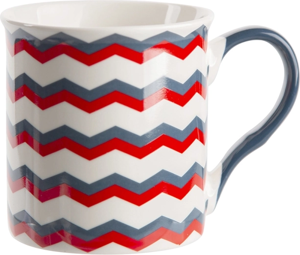Hrnek Easy Morning 250 ml s chevron vzorem