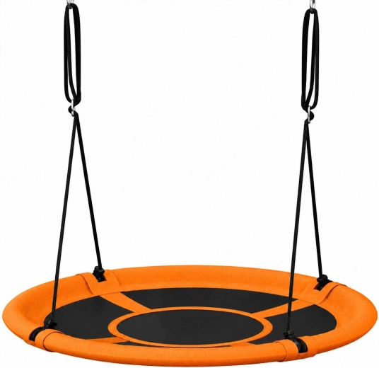 Dětská zahradní houpačka čapí hnízdo Renew Force 100 cm oranžová