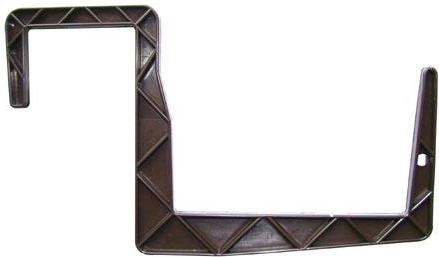 Plastový držák na truhlíky 11 × 15 cm, hnědý