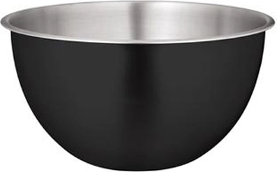 Mísa z nerezové oceli v matné černé, 17 cm