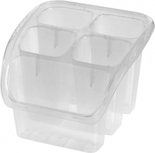 Odkapávač na příbory transparentní