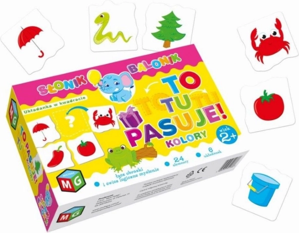 Puzzle Colors – tady to pasuje: barvy