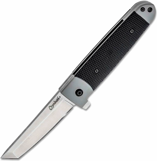 Skládací nůž Cold Steel Oyabun 9 cm, černý, Griv-Ex a Kray-Ex