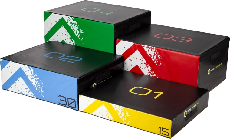 Sada měkkých plyometrických boxů HMS Premium PYBS01