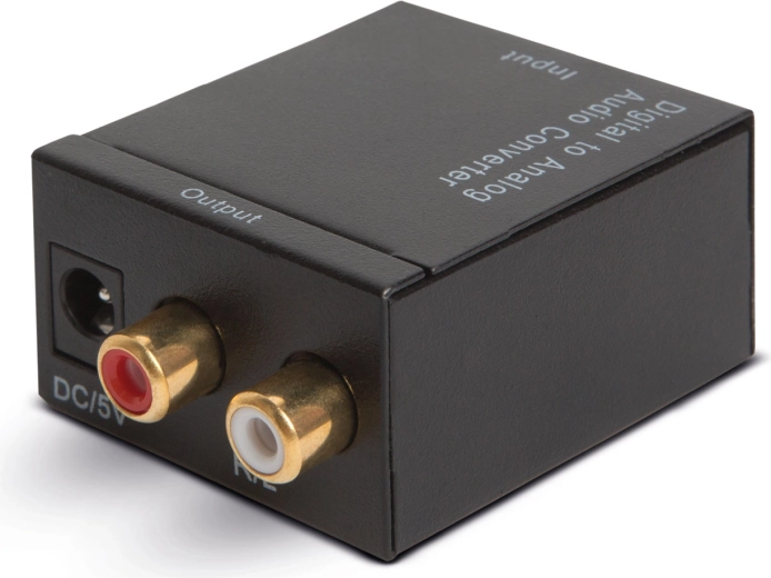 Digitálně analogový audio převodník Toslink/RCA