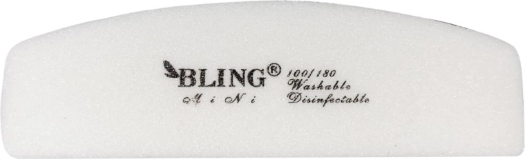 Mini leštička na nehty 100/180 BLING – půlměsíc