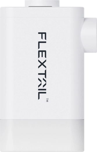 Flextail max pump 2 plus přenosná pumpa s LED svítilnou a powerbankou bílá