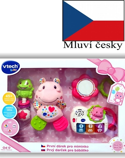 Vtech první dárek pro miminko – Růžový