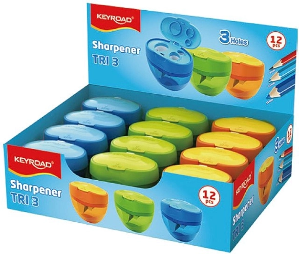 Ořezávátko Keyroad Tri Plus s velkokapacitním kontejnerem