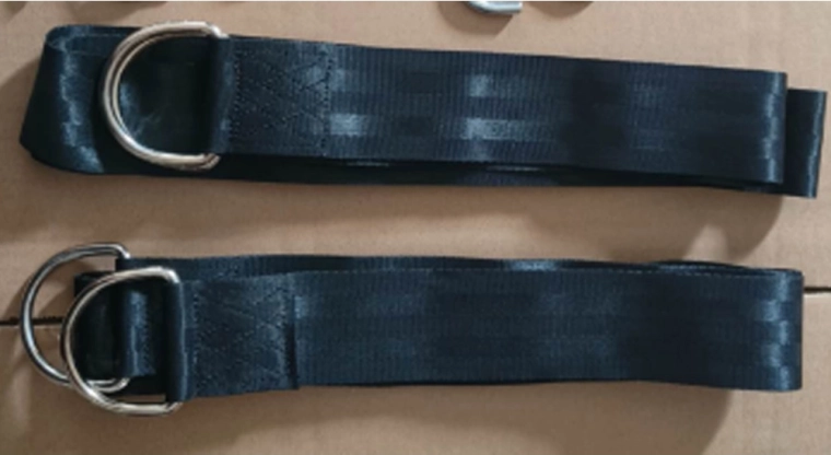 Závěsné popruhy Sunwaal pro houpací křesla, 2 m, sada 2 ks s karabinami