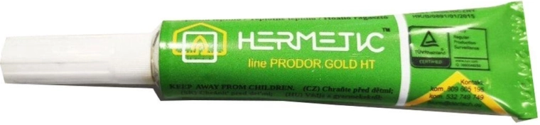 Žáruvzdorné lepidlo na těsnicí šňůry HERMETIC 20 ml