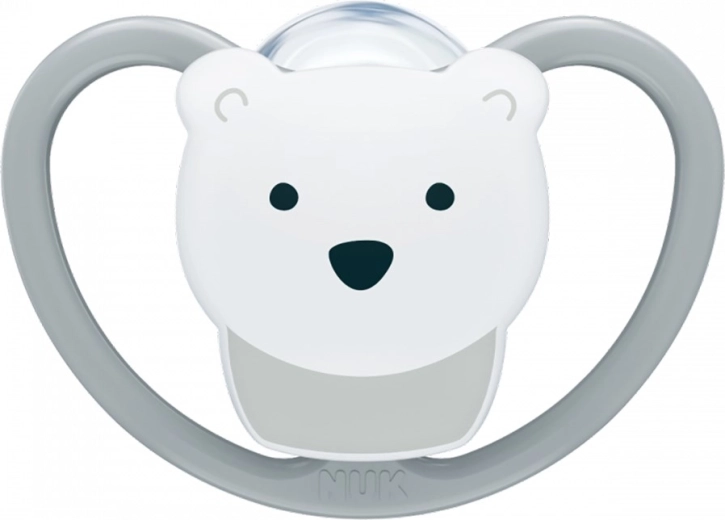 Dudlík NUK Perfect Match Air Polar Bear 6–18 m, silikonový
