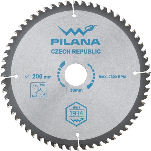 Pilový kotouč PILANA SK 5255 WZ 200 × 2,2 × 30, 60 zubů