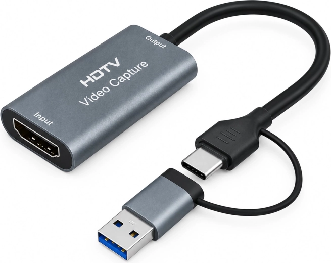 Zachytávací karta HDMI RENEW FORCE USB 3.0 a USB-C