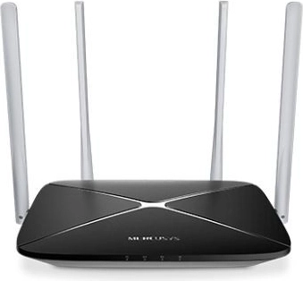 Mercusys AC12 AC1200 dvoupásmový Wi‑Fi router (1× WAN, 3× LAN)